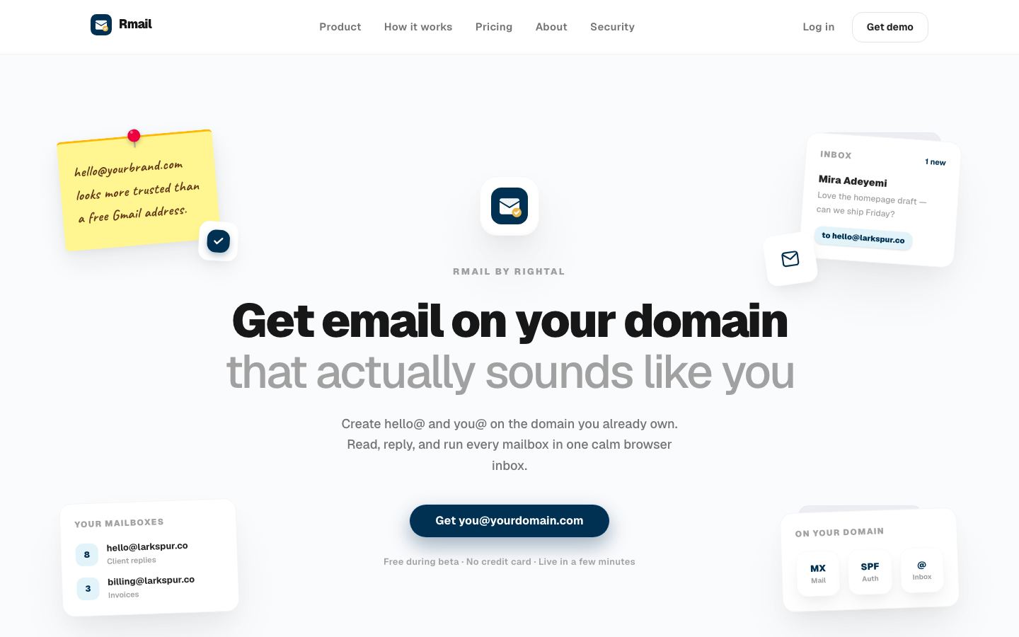 Rmail homepage